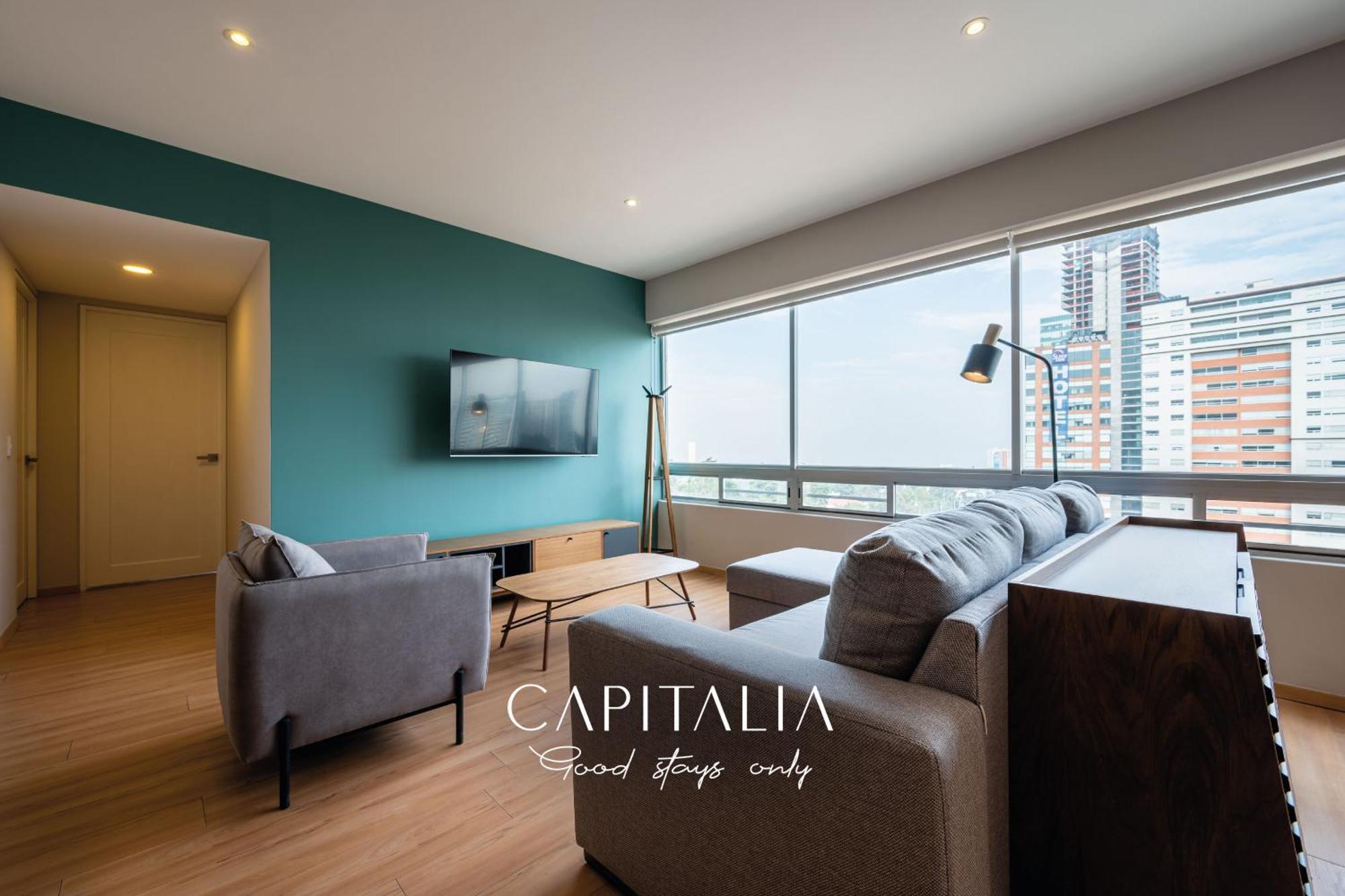 Capitalia - Apartments - Santa Fe 墨西哥城 客房 照片