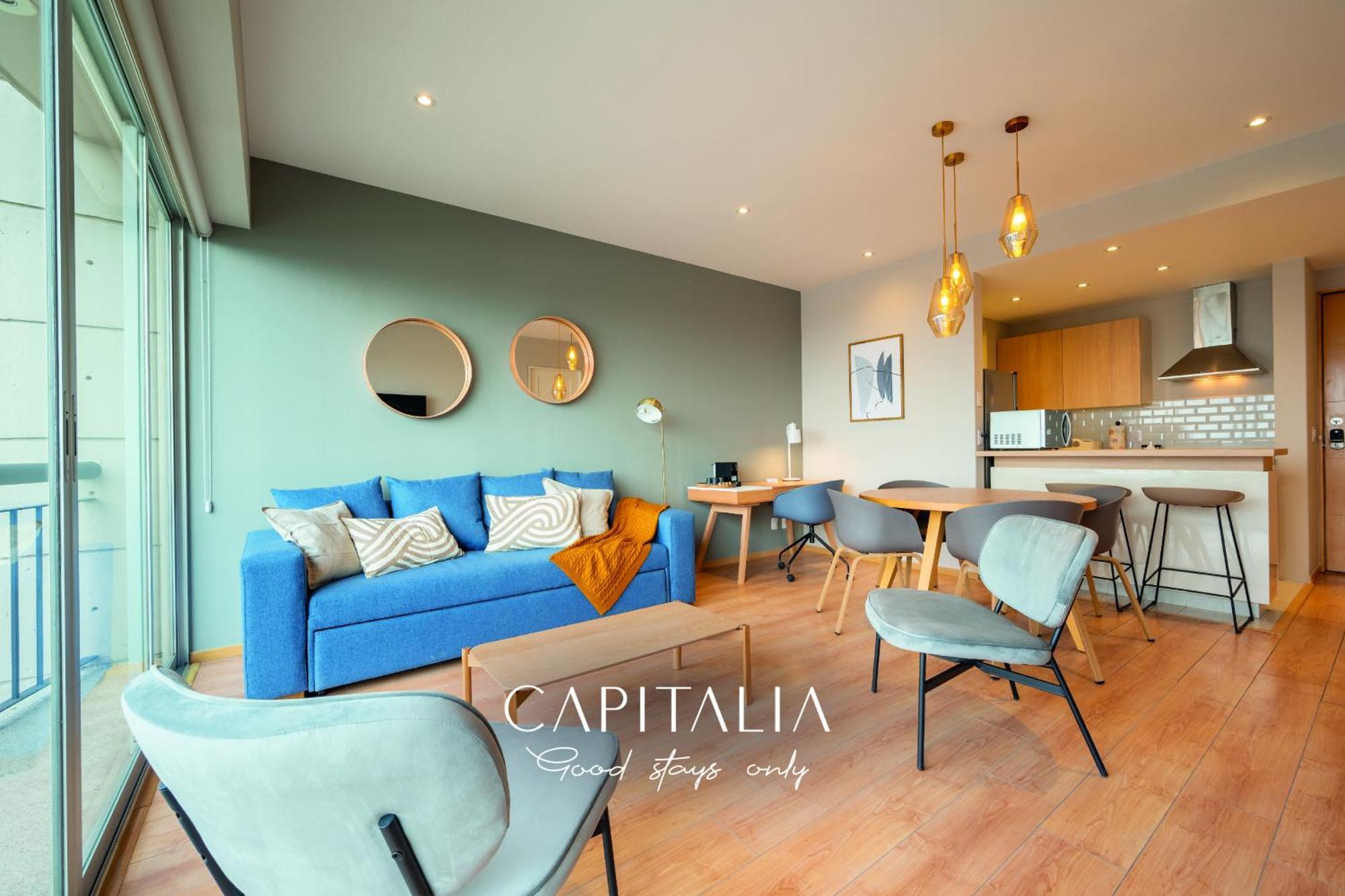 Capitalia - Apartments - Santa Fe 墨西哥城 外观 照片